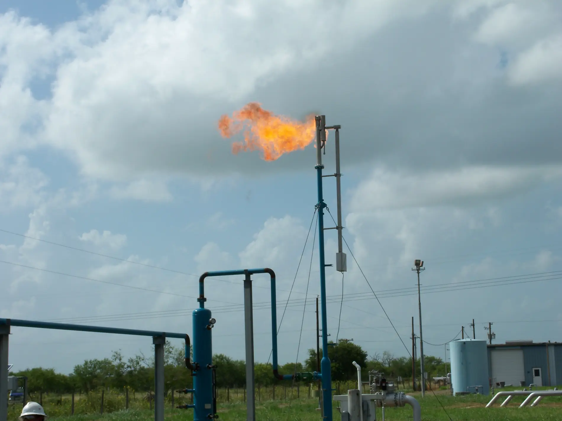 Flare Stacks installation
