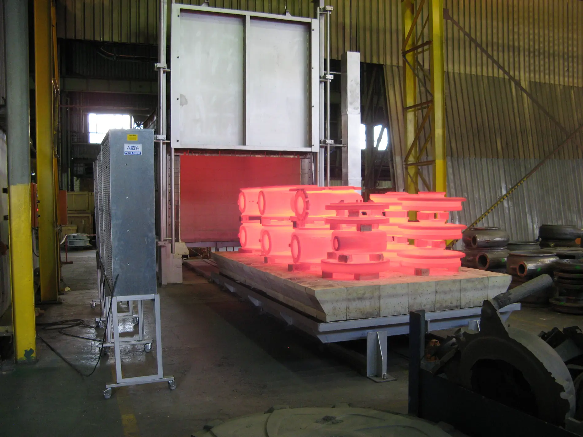 Heat Treatment Furnaces installation