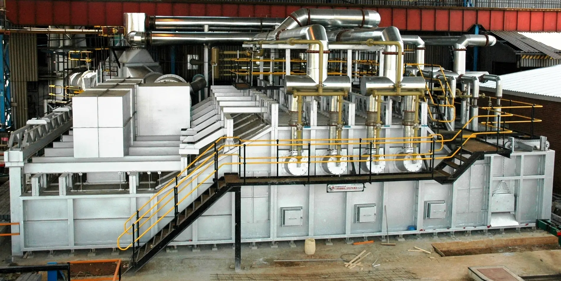 Steel Heating Furnaces installation